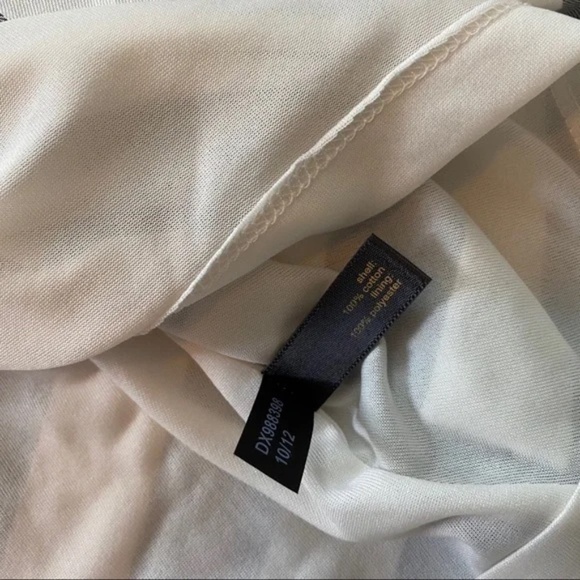 Outback Red Nautical Strapless Chevron Stripe Navy & White Dress Size S - Picture 4 of 10